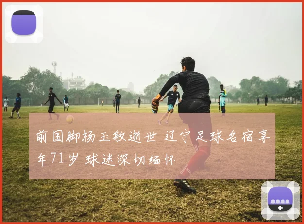 前国脚杨玉敏逝世 辽宁足球名宿享年71岁 球迷深切缅怀
