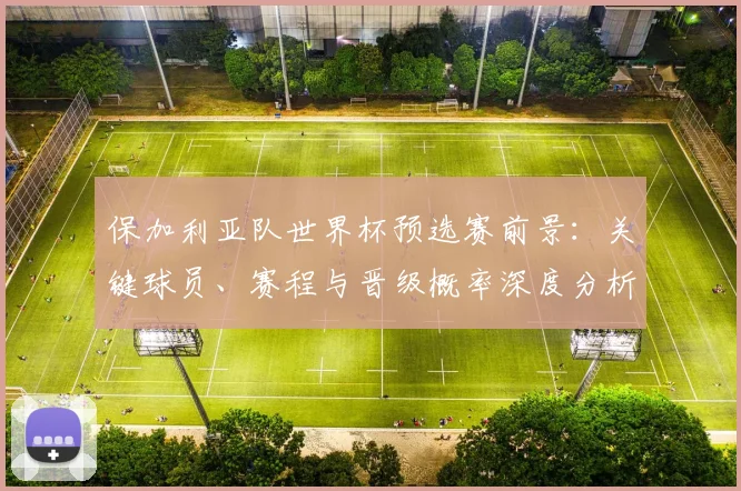 保加利亚队世界杯预选赛前景：关键球员、赛程与晋级概率深度分析